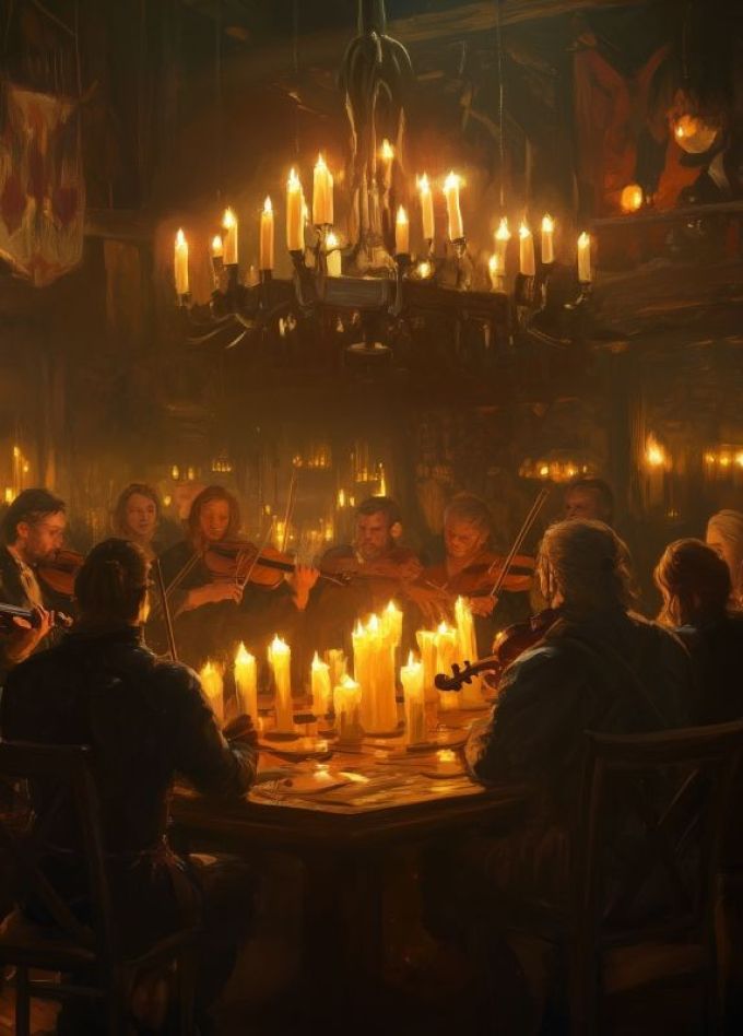 Оркестр CAGMO. Симфония Ведьмак при свечах